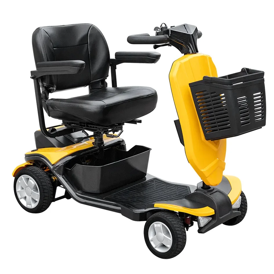 4 Wheel Price Lightweight Four Wheel Electric Scooter Handicapped Motorcycle