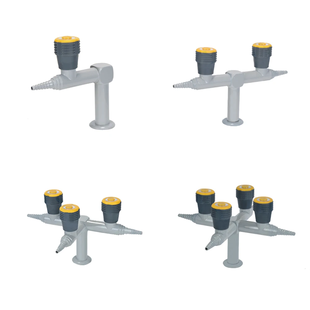 1/2/3/4 газовый клапан лабораторный кран