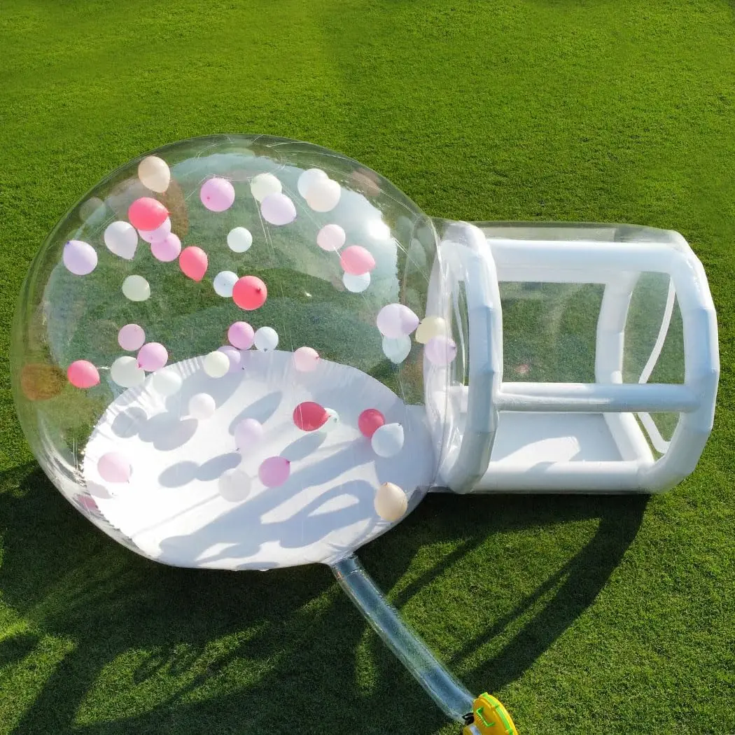 Inflatable Bubble Tent PVC Globe Clear Transparent Igloo Dome Tent Outdoor Camping Event Wedding Party Inflatable Bubble House