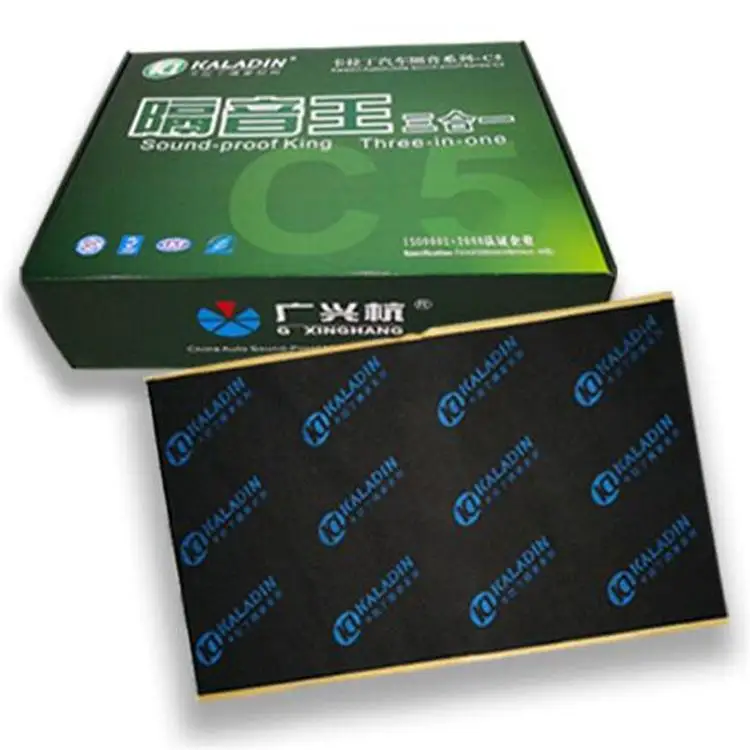 3 in 1 Heat And Vibration Insulation Damping Material Rubber Foam