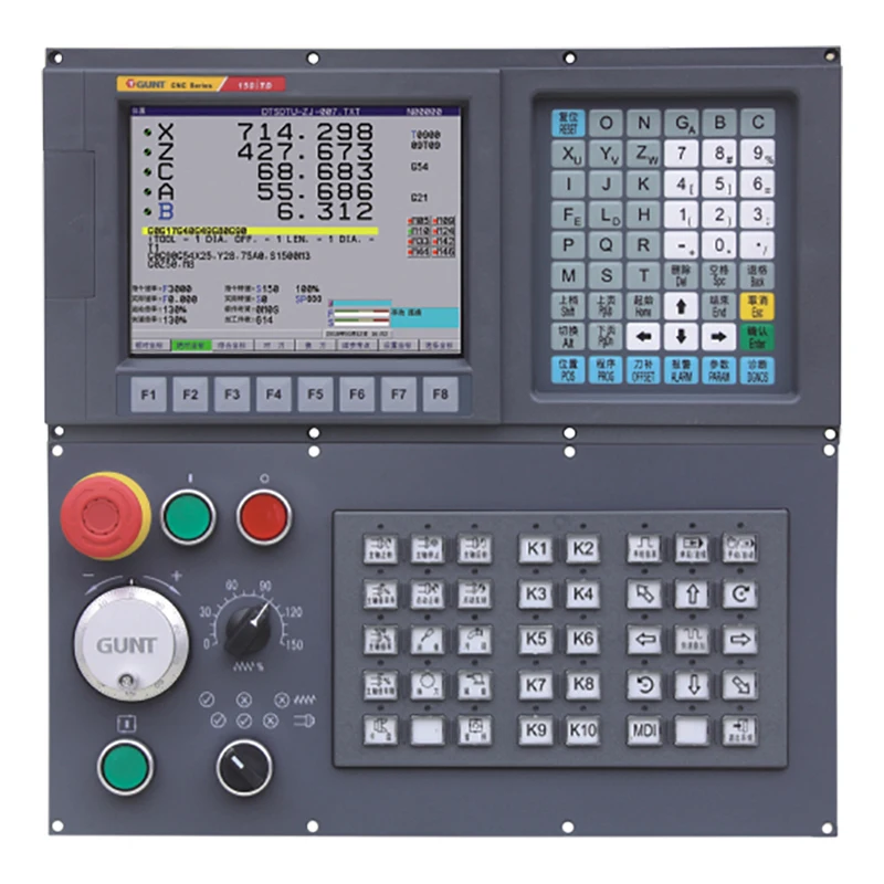 GUNT-150iTD 2-5 Axis Lathe and turning milling compound numerical control system CNC controller