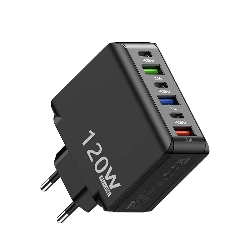 120W sustainably sourced materials energy marvel efficient smart ingenuity usb fast charger