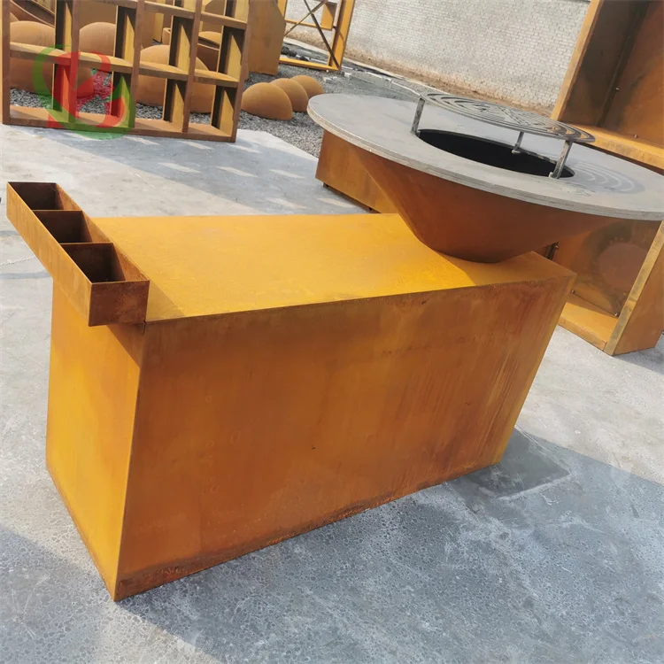 bbq brazier outdoor table fire pit camp fire pit bbq modern barbecue grill