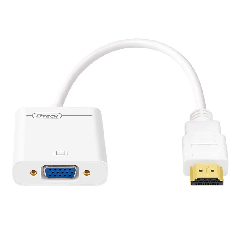 HDMI to VGA Adapter Male to Female 1080P Video Converter HDMI to VGA Cable