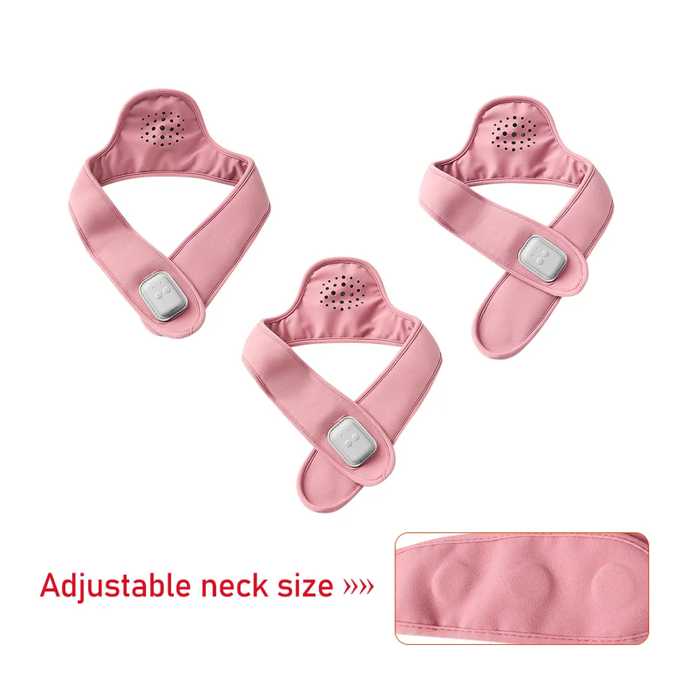 Electric Heating Massage Heat Shrink Bottle Neck Pad Therapy Wrap Magnetic Neck Strap Brace for Neck Pain Health Care