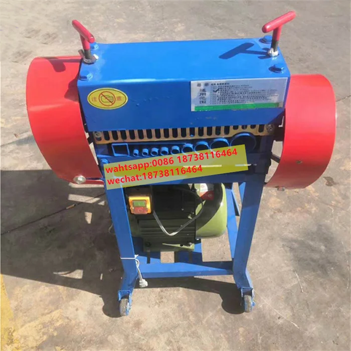 Factory price Waste copper cable wire stripping machine scrap cable stripper Old electric wire peeling machine