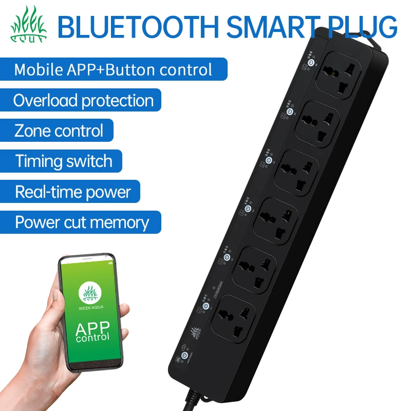 Smart Power Socket Plug  EU UK US AU Electrical Plug Sockets Outlets Cord Remote APP control Aquarium device timing
