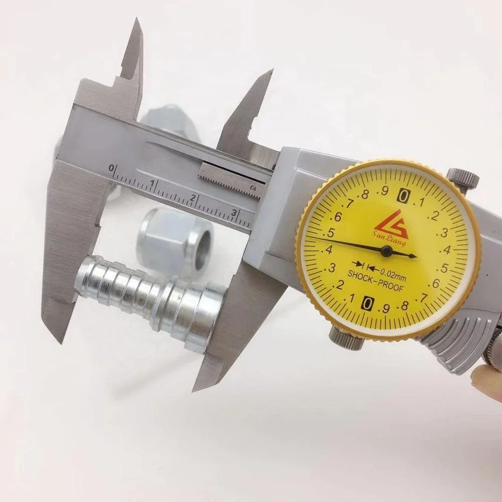 JIC female reutilisables raccords de tuyaux hydrauliques