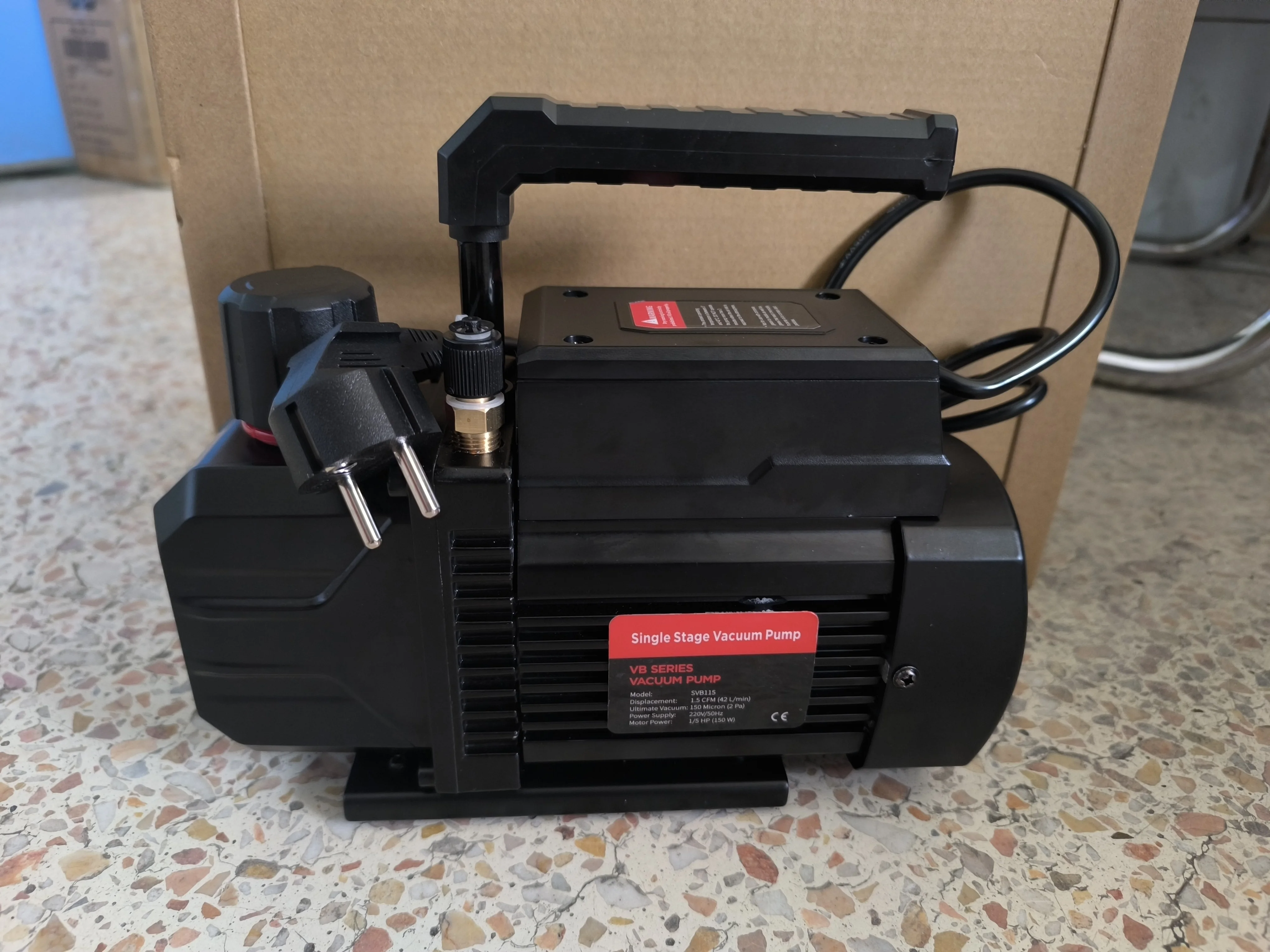 18V Lithium Battery Powered Cordless Vacuum Pump 2 Stage 6CFM 4CFM 3CFM 2CFM R32 R1234YF R410A A/C Service HVAC air Pump
