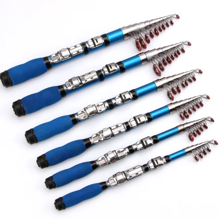 New type short section small sea rod portable carbon ice fishing rod pocket sea rod
