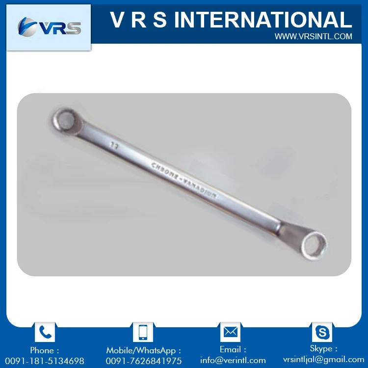Best Quality CRV Steel Ring Spanner Set hand tool slogging spanner combination spanner