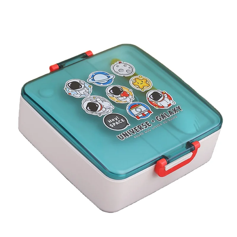 Wholesale Custom Hot Seller Colorful Kids Thermos Lunch Box Container School Insulated Bento Lunch Box Set for Kids