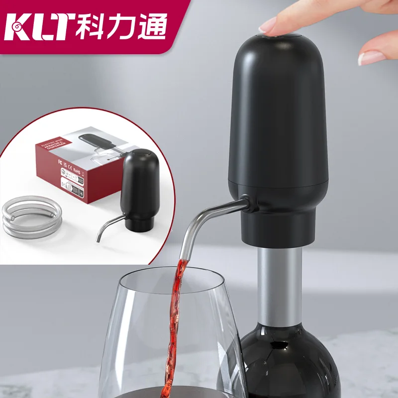 Cheapest Type-C Charging Electric Automatic Wine Aerator Pourer and Dispenser KD-9