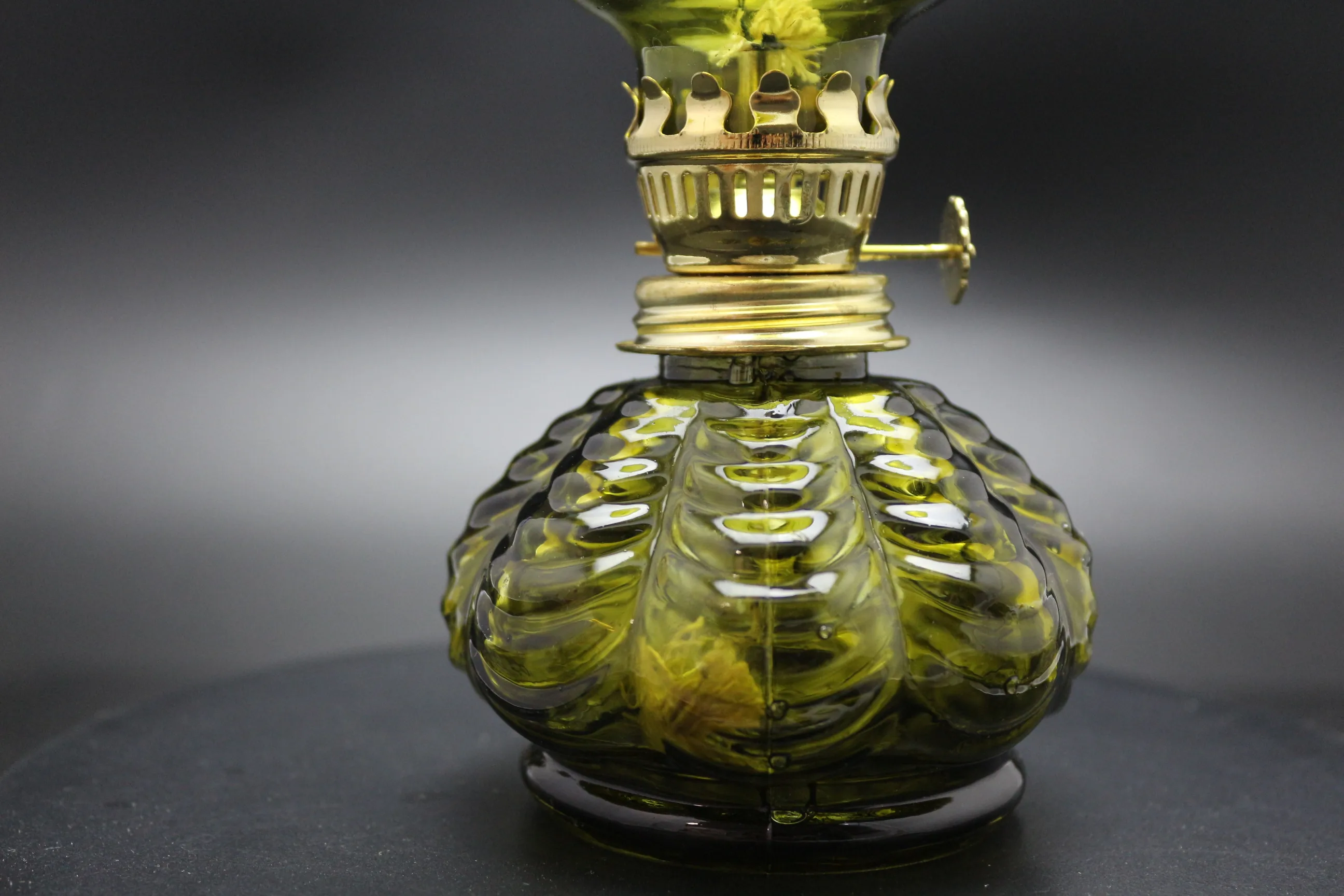 Vintage Decoration Kerosene Lamp Glass Chimney With Kerosene Lamp Burner