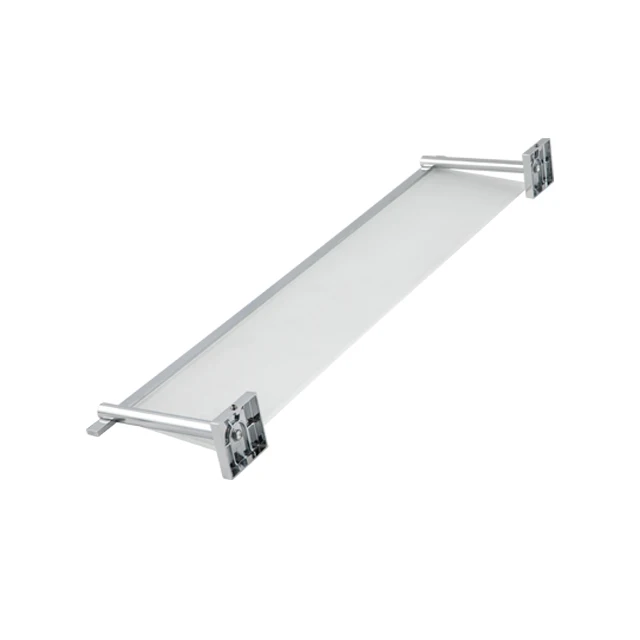 wall mounted Bathroom Accessories stainless steel Glass Shelf for Bathroom