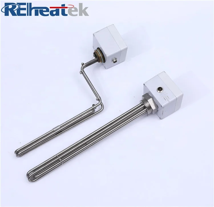Industrial Electric Titanium Tank Immersion Heater Heating Element With Thermostat