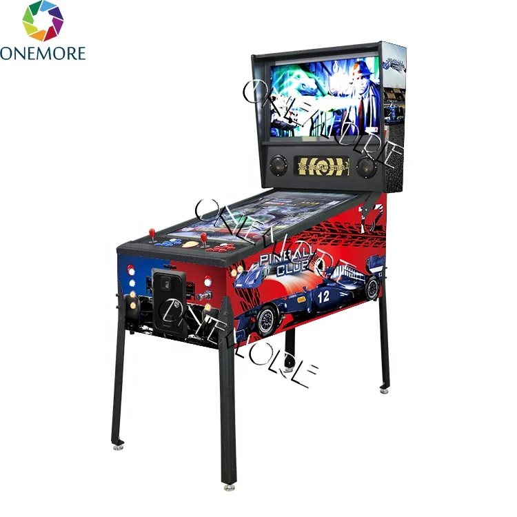 7000 Games in 1 Retro Arcade&Virtual Pinball Machine, 49' 4K Virtual Pinball Machine with 2 Joysticks, Flipper Virtual Pinball