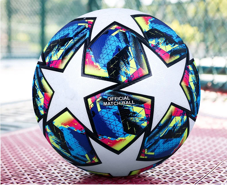 custom panels football 5 TPU 6 panels soccer ball for adults custom logo ball