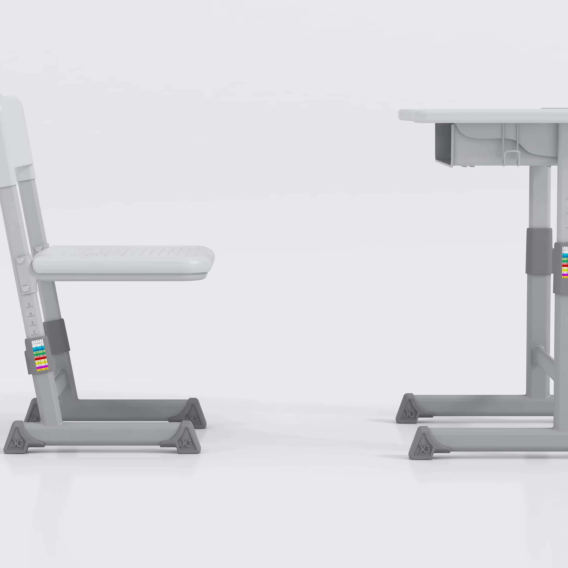 Training classes for children learning set students lift home learning desks and chairs quality