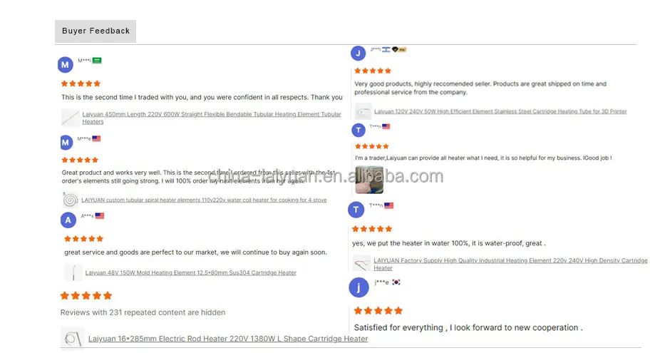 Laiyuan 220v 240v Immersing Water Heater Element Industrial Flange Immersion Heater Electric Flange Tubular Heater