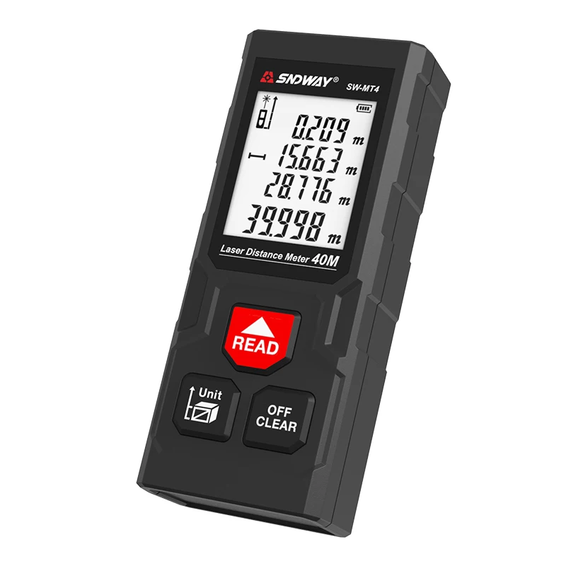2023 new SNDWAY Economic SW-MT4 40m cheap Digital Laser Distance Meter