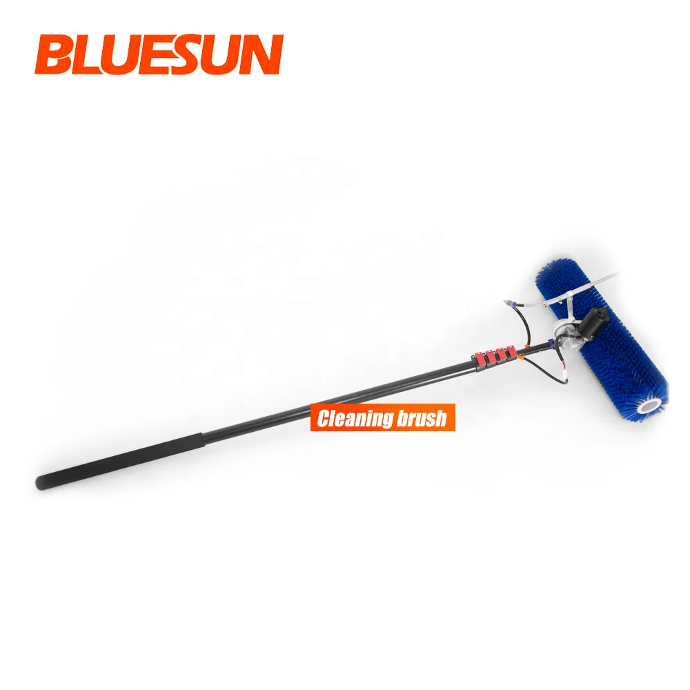 Precio de Bluesun para el conjunto de herramientas de limpieza de paneles solares, uso popular de limpieza de la placa solar, li