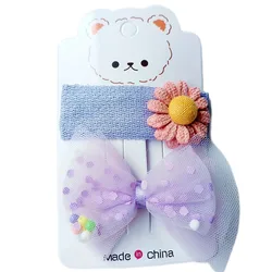 2022 Popular Adult Girls Fabric Covered Snap Stainless Steel Hair Clip Springs