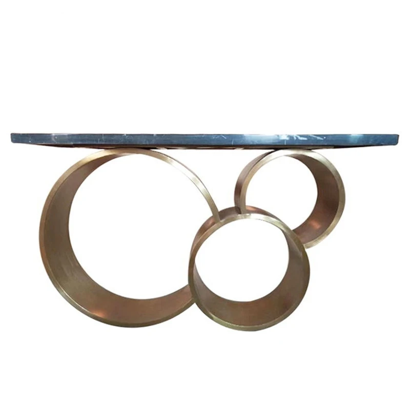 2021 роскошный консольный стол для прихожей, консольный стол с золотой металлической рамой