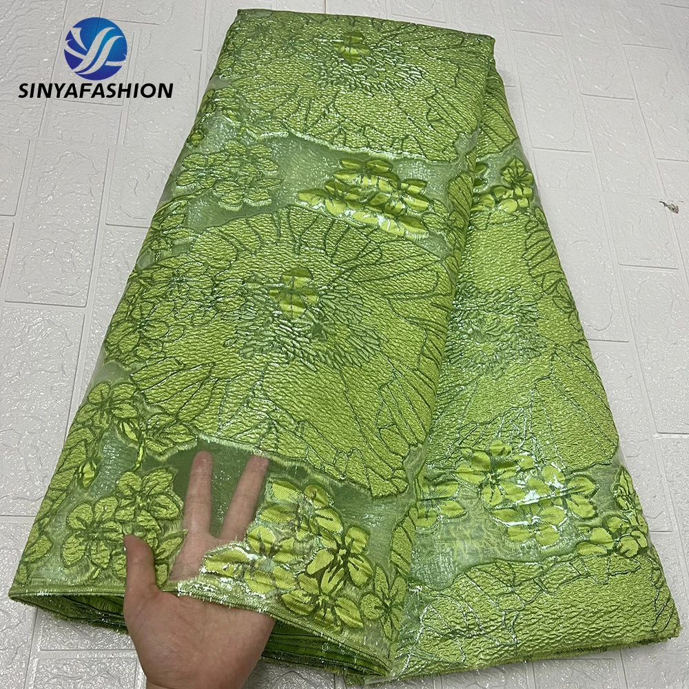 New French Mesh Tulle Organza Brocade Lace Embroidery Design High Quality African Swiss George Lace Fabrics For Nigerian Wedding