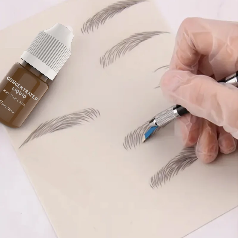 Best Colors!!! OEM ODM Permanent Makeup Tattoo Pigment  Brow Tattoo Ink Pigment Micro Microblading Pigment