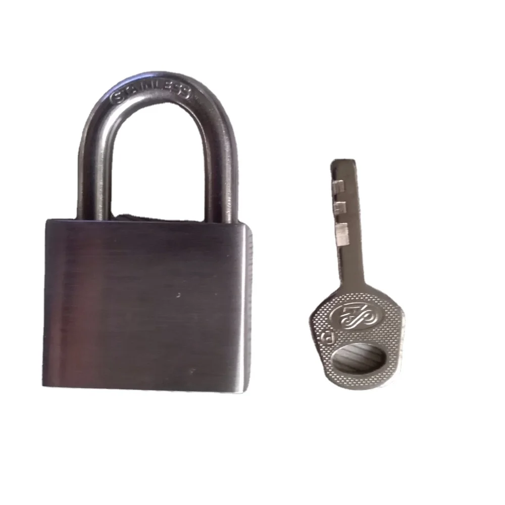 Cheap and Popular SHENGLI  Factory Wholesale  SUS 304 Square Type Stainless Steel Vane Padlock