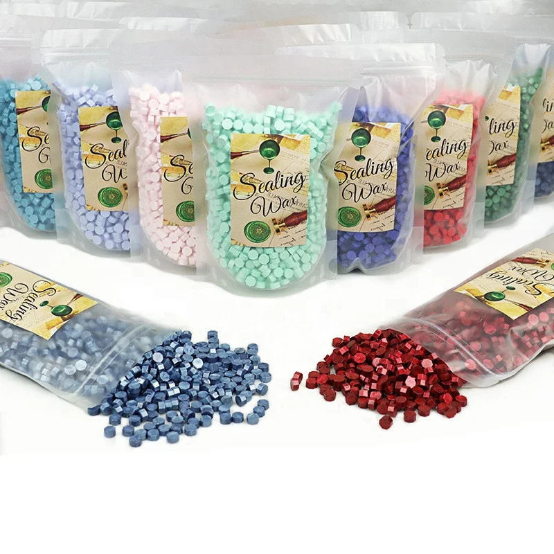 Colors of smokeless wax seal beads 1kg/bag