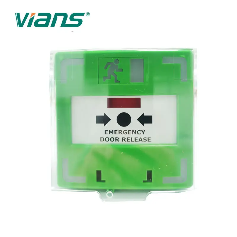 Best Selling Break Glass Fire Emergency Fire Alarm System Smart Security Door Lock Release Exit Button