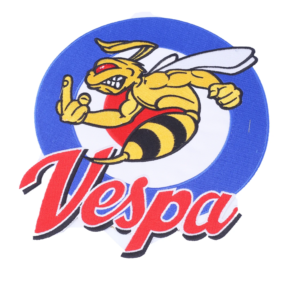 Eco-friendly cheap no minimum Iron on patches embroidery patches custom patches embroidered for clothing