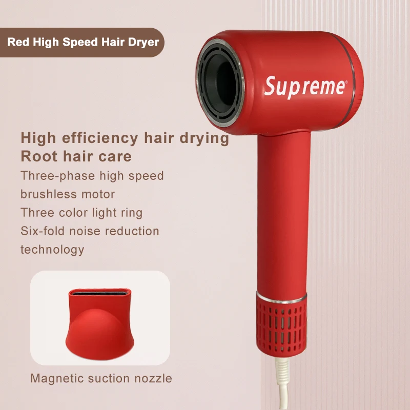 Vibrators Hair Dryer Best Quality Version Leafless Hairdryer Negative Ion High Speed Supersonics Blow Dryer Factory Wholesale