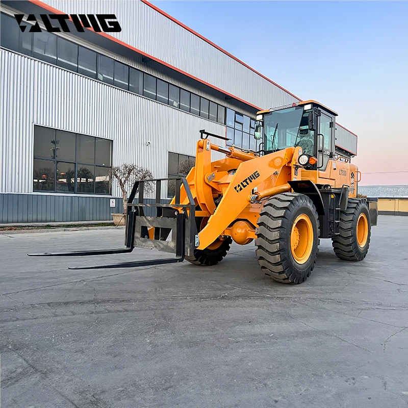 LTMGCE Favorable Price Wheel Loader 2ton 2.5ton 3ton Forklift Loader with EPA/Euro5 approval