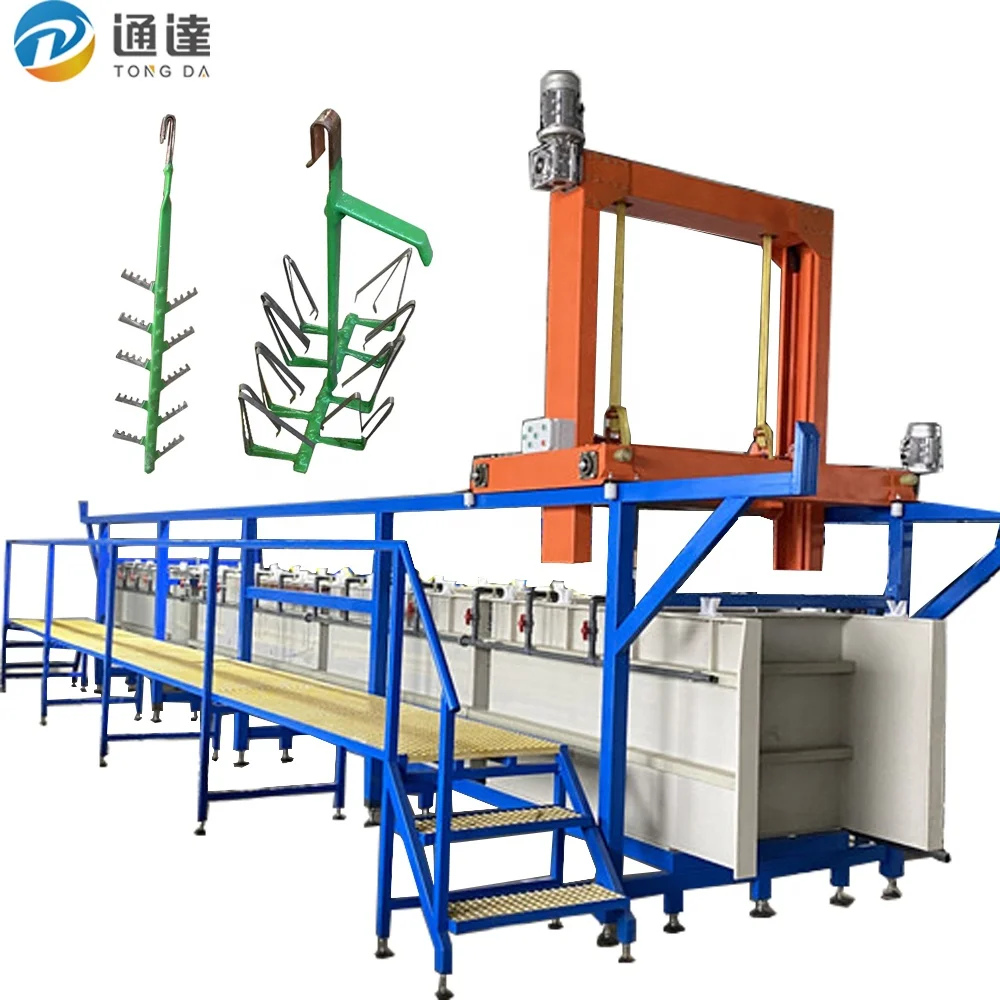 Tongda nickel chrome plating/ metal plating machine/ chrome plating line