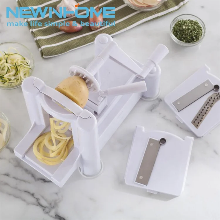 Spiral Potato Chips Cutter Slicer Vegetable Spiralizer Easy
