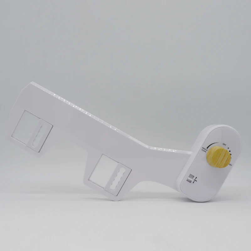 High Quality ABS Cold Water Slim Bidet Sprayer With Single Nozzle Retractable Non Electric Bidet Attachment