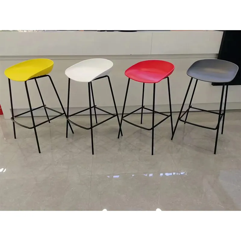 Popular Outdoor Furniture Plastic Stool Chair Dining Chair Restaurant Garden Cafe Bar