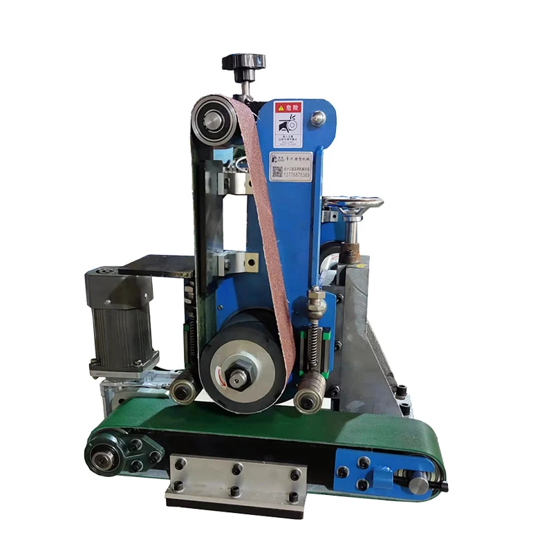 STR Table Polishing Machine Lathe Outer Circle Derusting Wire Drawing Knife Automatic Plane Belt Sander