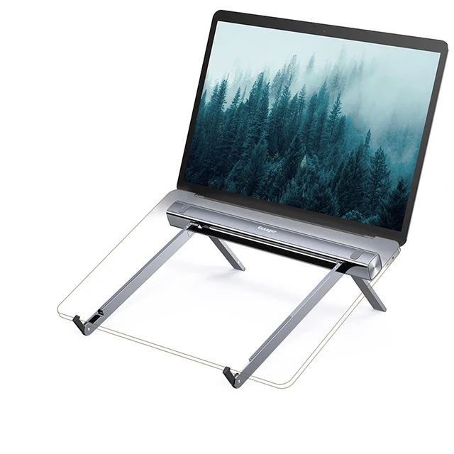 Essager Best Portable Laptop Stand with  Anti-slip Cushion Laptop Table Stand