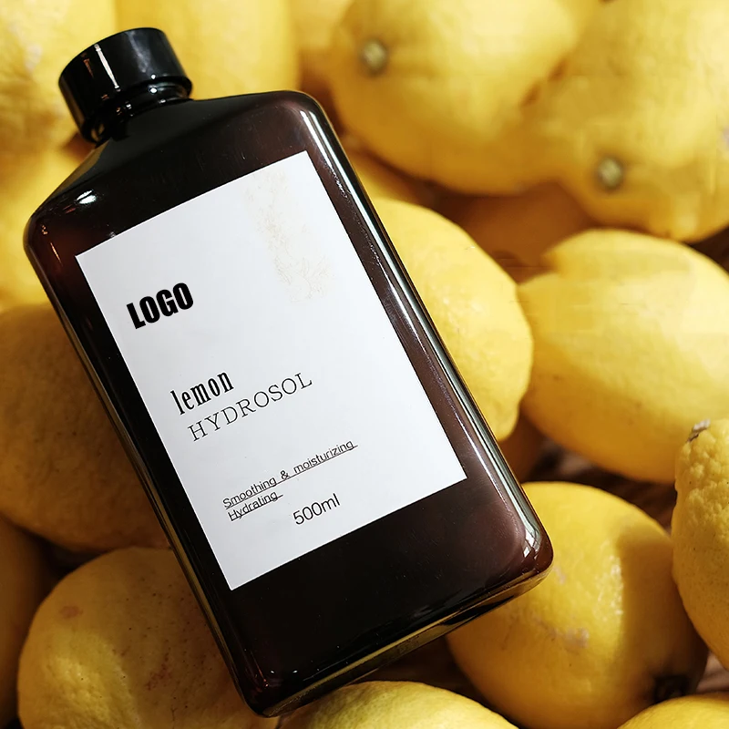 Natural fruit acid whitening, moisturizing and brightening lemon hydrosol