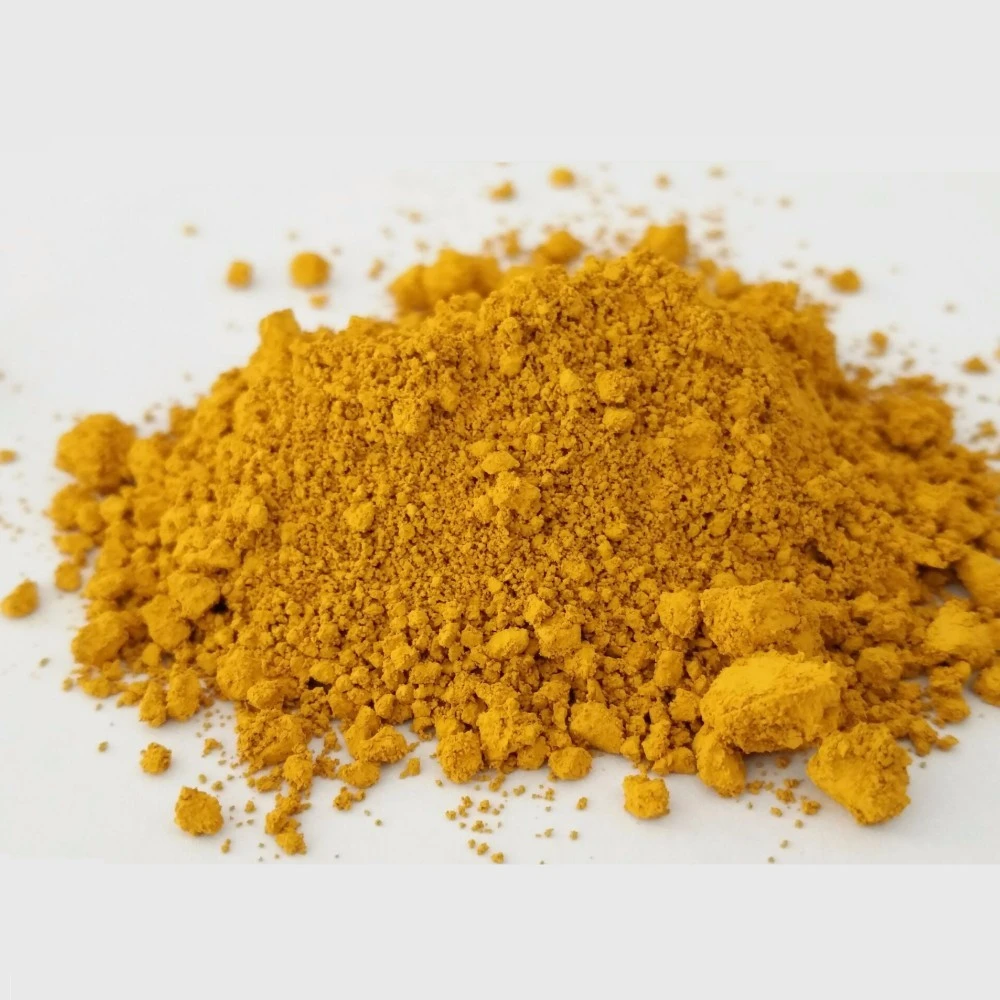 Manufacturers supply iron oxide yellow exterior wall paint with inorganic powder 313