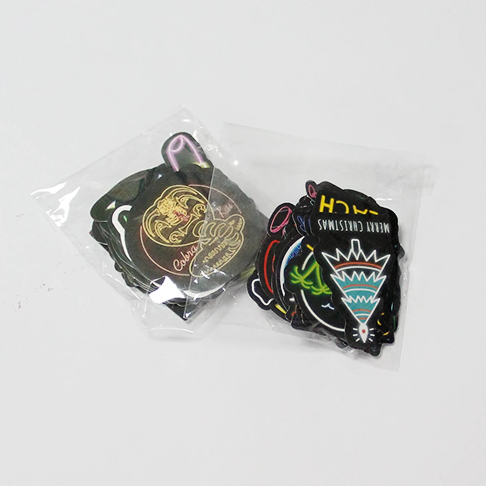 High quality Custom printed label Car decorative Logo sticker pack Custom stickers & decal