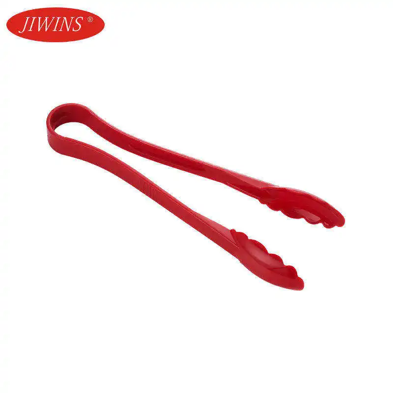 Factory Wholesale High Quality Plastic Serving Flat Tongs Food Tongs For Buffet Restaurant