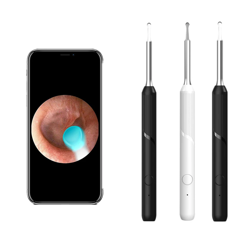 waxvac vac remova  4.5mm wifi ear wax removal  visual camera endoscopic otoscope tool ear cleaning camera ear cleaning cleaner