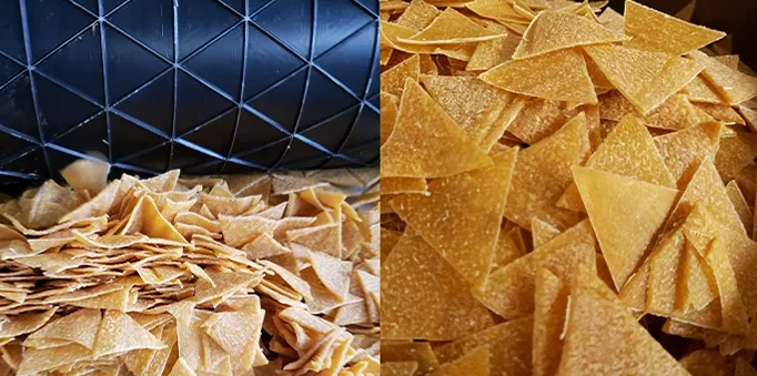 200kg/h Doritos Chips Production Line Tortilla Nachos Making Machine Corn Flour Fried Snacks Manufacturer Equipment Best Price