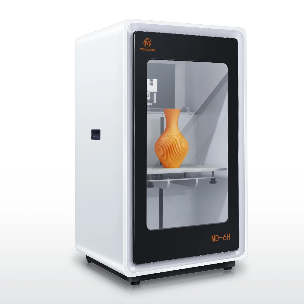 MINGDA Md-6h Industrial Using 3d Printer with Stable Metal Structure 400*300*500mm FDM BIG 3D Printer Large Size 3d Printer 2021
