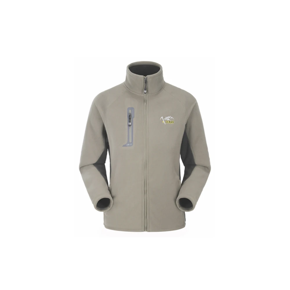 FREE SAMPLE High Quality Full Zip Polar Fleece Sleeved Mens Jacket  Windproof Sports Jacket Softshell Tactical Mens Jacket